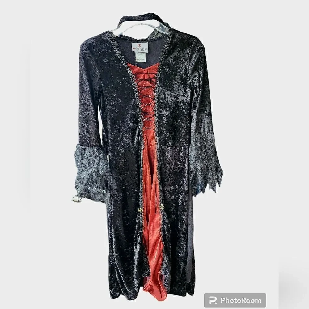 Girls Gothic Vampira Halloween costume